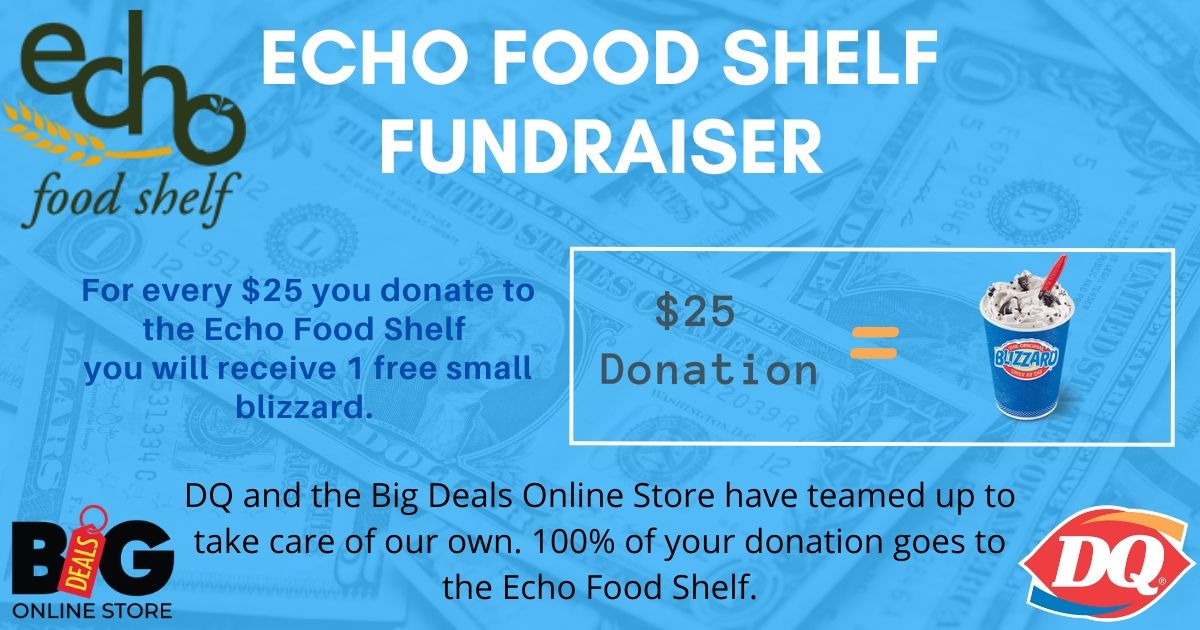 Echo Food Shelf Donation