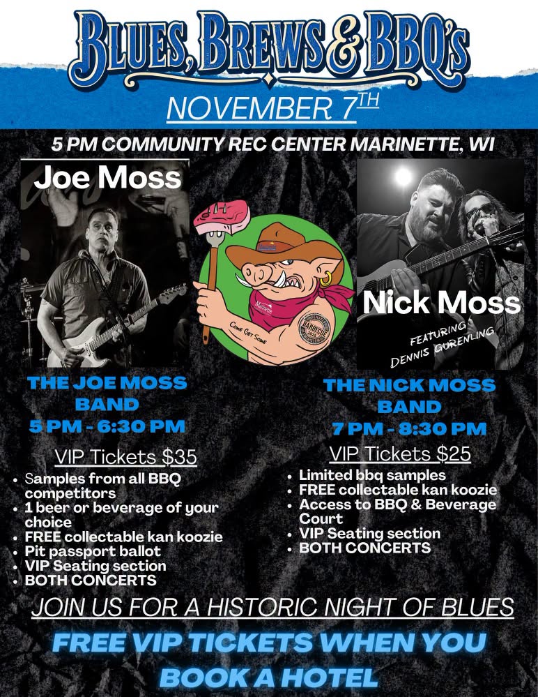 Blues, Brews & BBQ