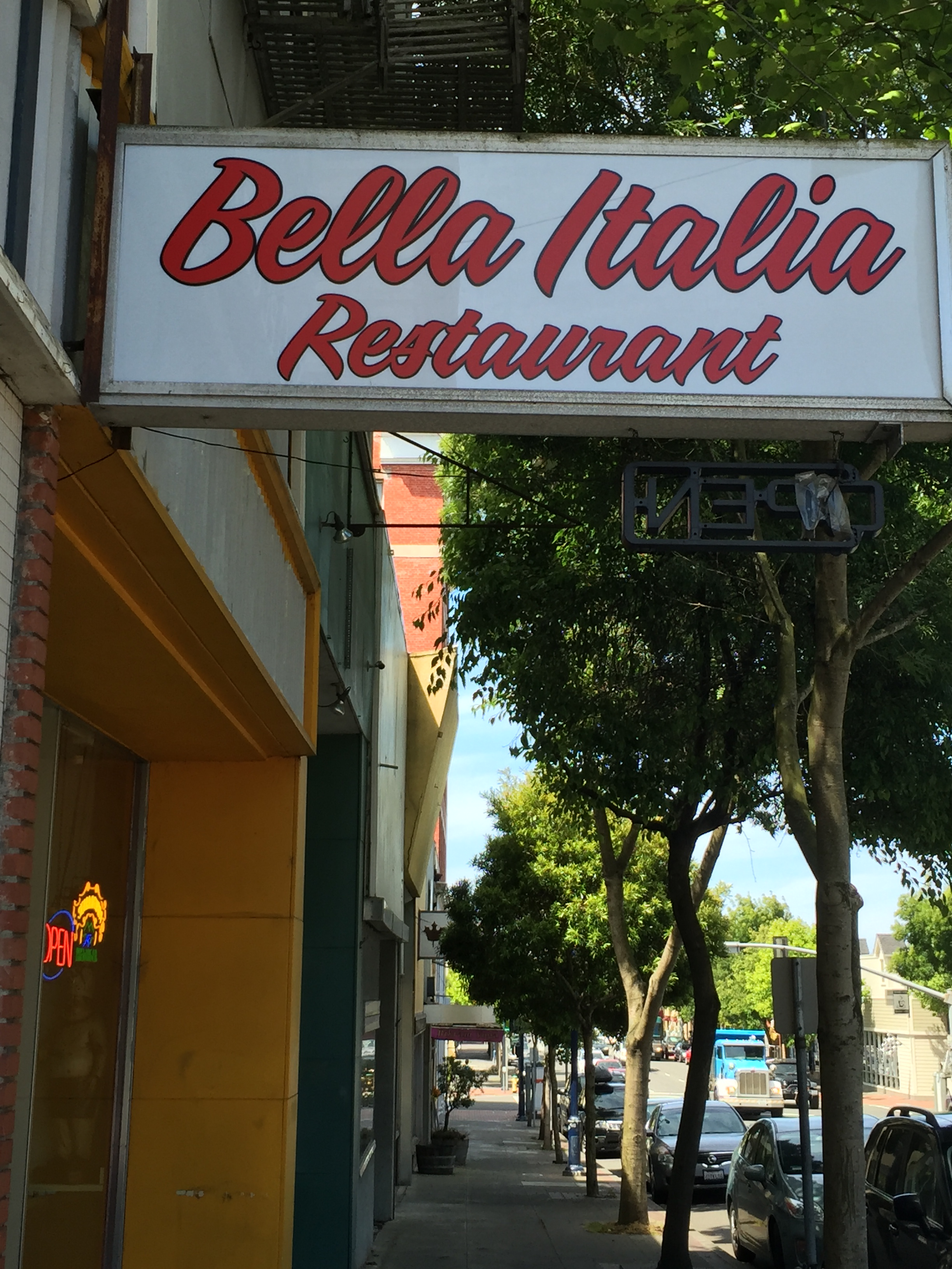 bella italia just eat